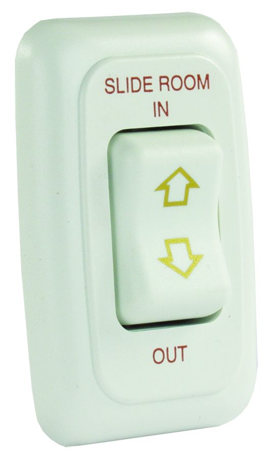 JR Products SGL Slide-Out Sw Assy W [12075]