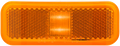 OPTRONICS LED MARK;RECT;2 DIODE;TWO WIRE;AMBR [MCL40ABP]