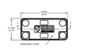 EGIS MOBILE DUAL BUSBAR 2X5 CIRCUIT DUAL LEVEL [6200-225]