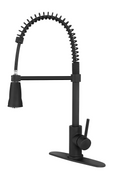 DURA FAUCET STREAMLINE COIL PULL-DOWN RV KITCHE [DF-MK504SLK-MB]