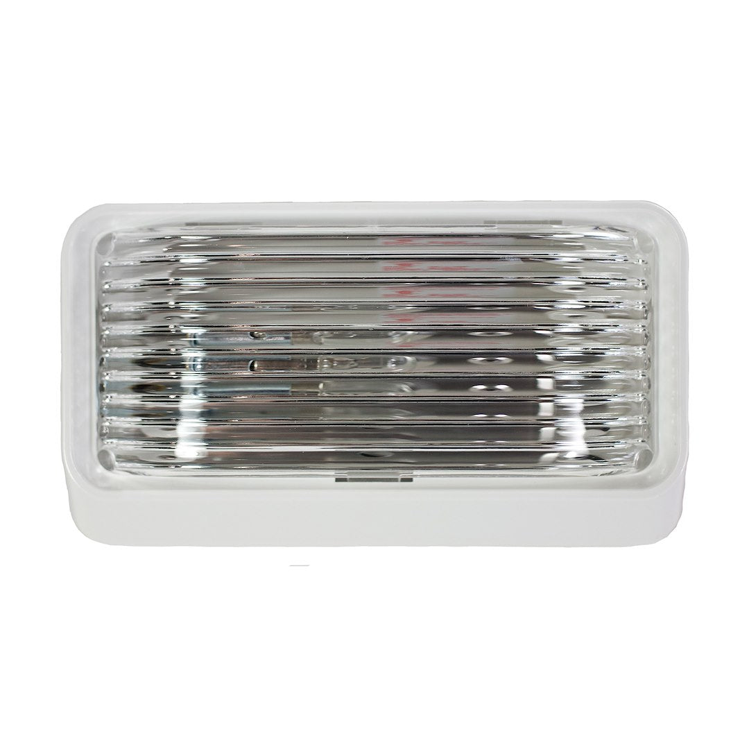 ARCON LED PORCH LIGHT BWHT CLR LENS [20672]