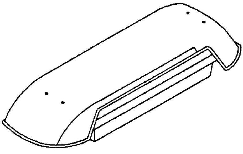 DOMETIC BULK PK CAP ROOF VENT BLK (20) [3311246.023]