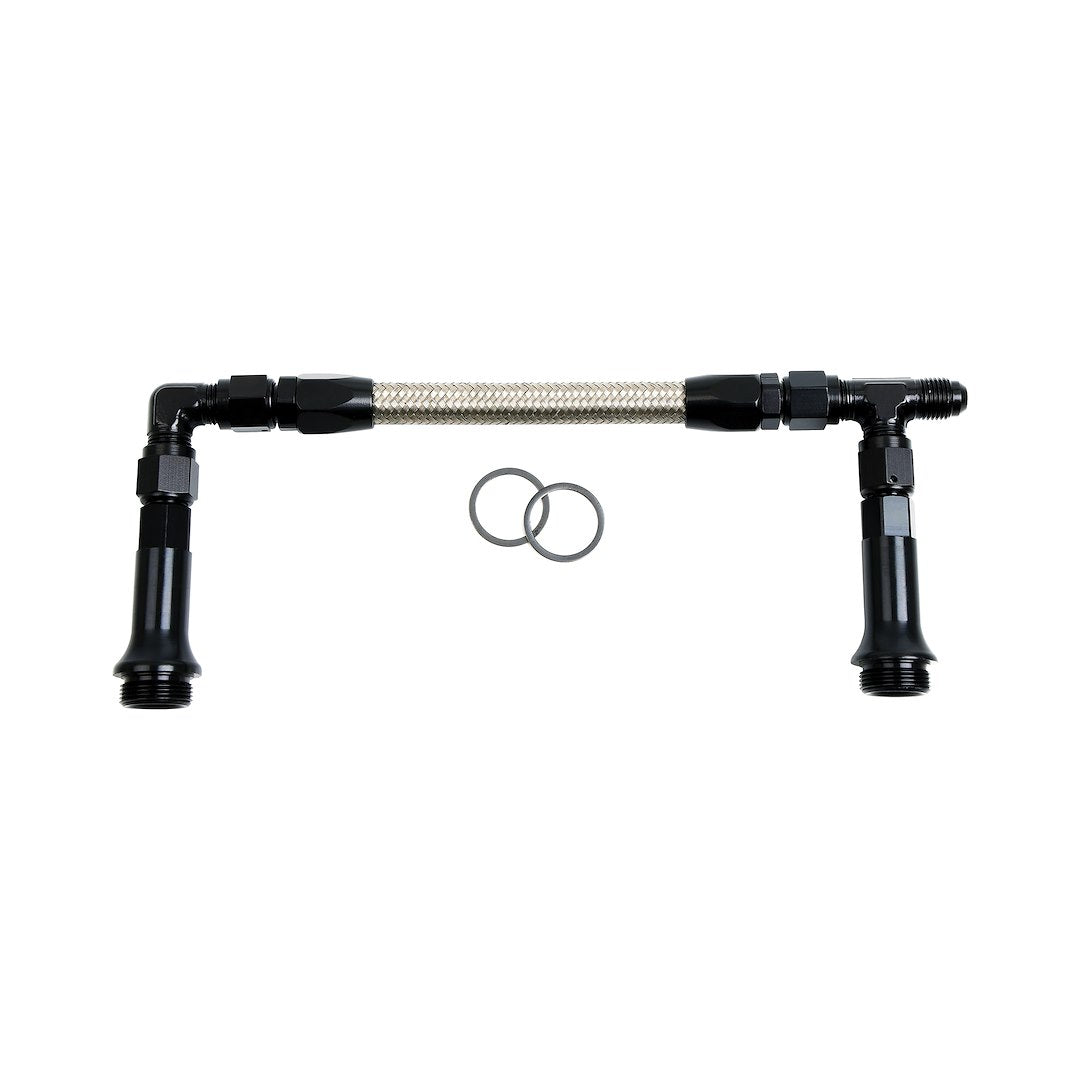 SPEEDFX -8AN BLK DUAL INLET  HOLLEY  4500 [575114B]
