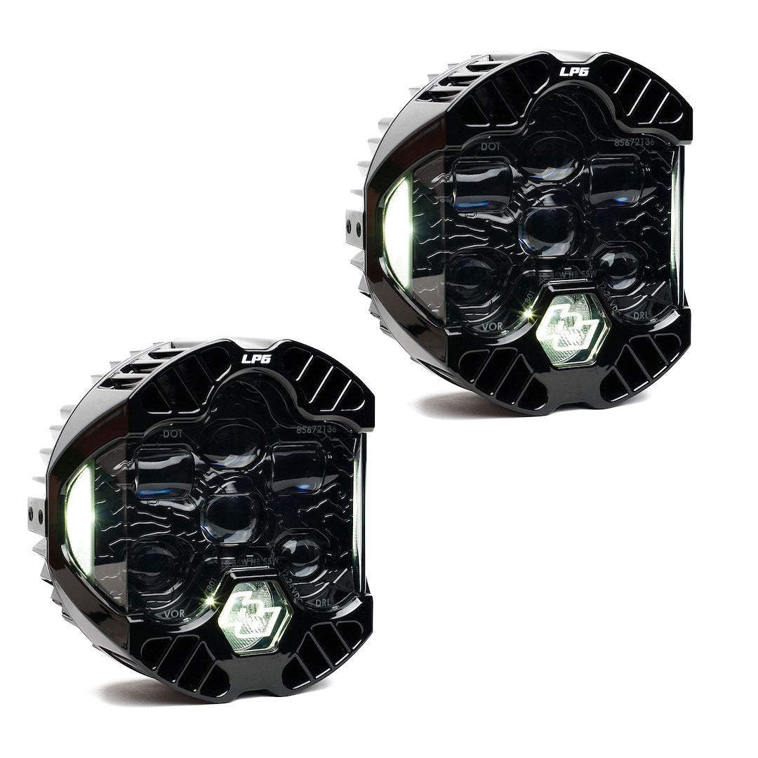 BAJA DESIGN DOT LP6  PAIR LED  CLEAR DRL [18-7801]