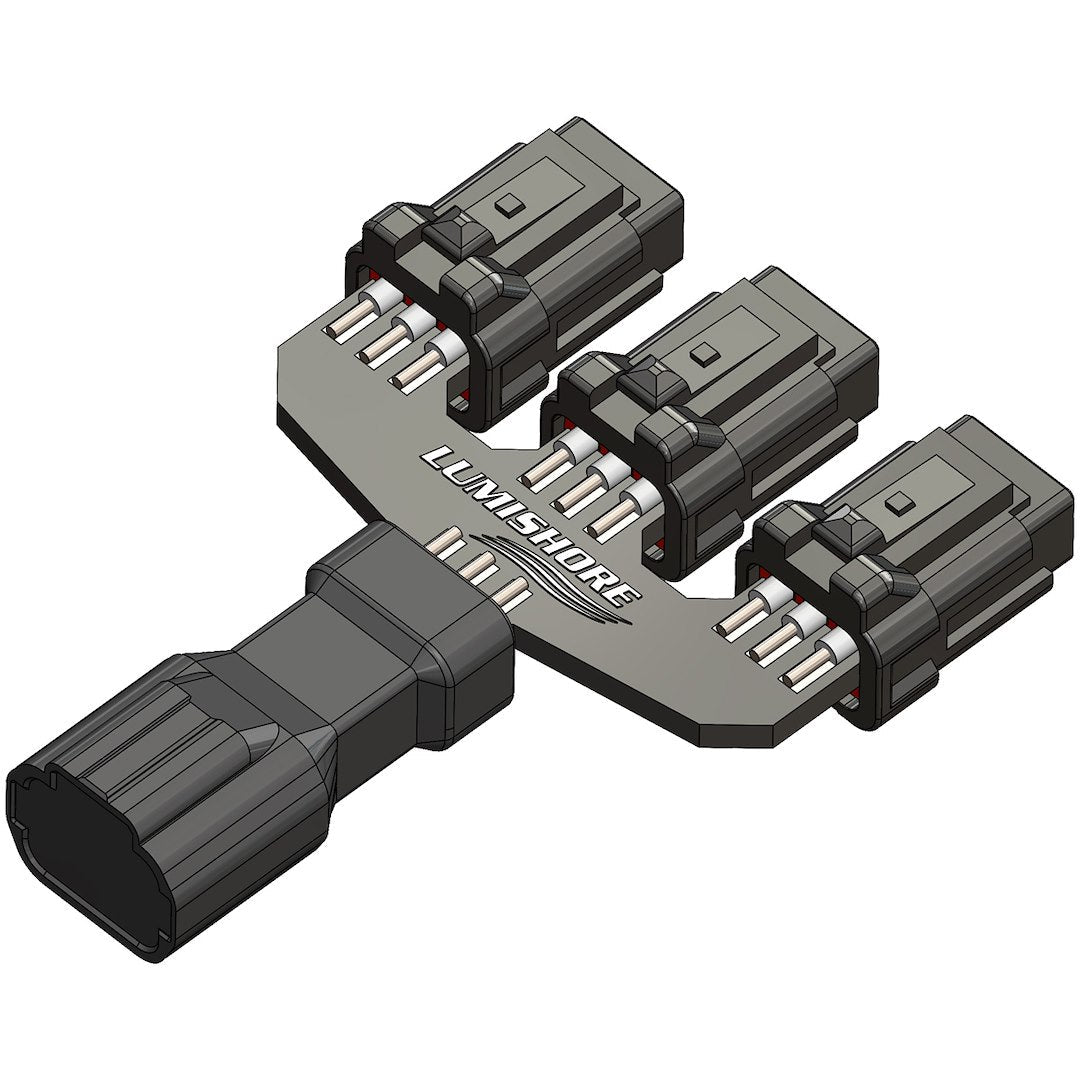 LUMISHORE US LUX- SL & NEON FLEX 3-WAY CBL SPLIT [010-14466-00]