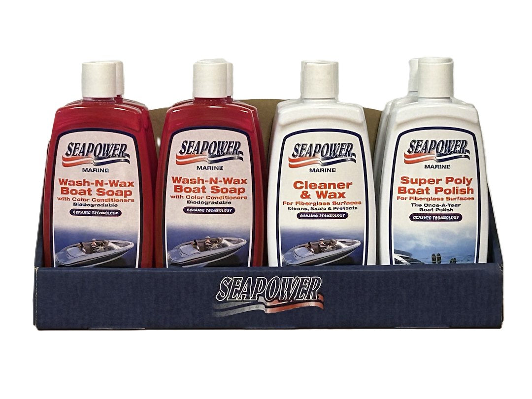 T.R. INDUSTY SEAPOWER CLEANING PRODUCTS COUNTER [SPKIT-16]
