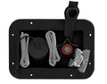 VALTERRA LLC RECT. FLANGE BLACK CD [A01-2001BKVP]
