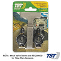 TRUCK SYSTMS 2 PACK FLW-THR SNSR W/REP BATT [TST-507-FT-S2]