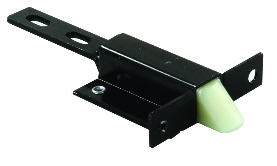 JR Products 2' CMPT DR Trig Latch  Bk [10935]