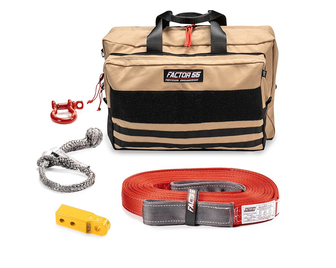 FACTOR 55 OWHE VEH REC KIT  YEL HITCH  L [00485-03-LARGE]