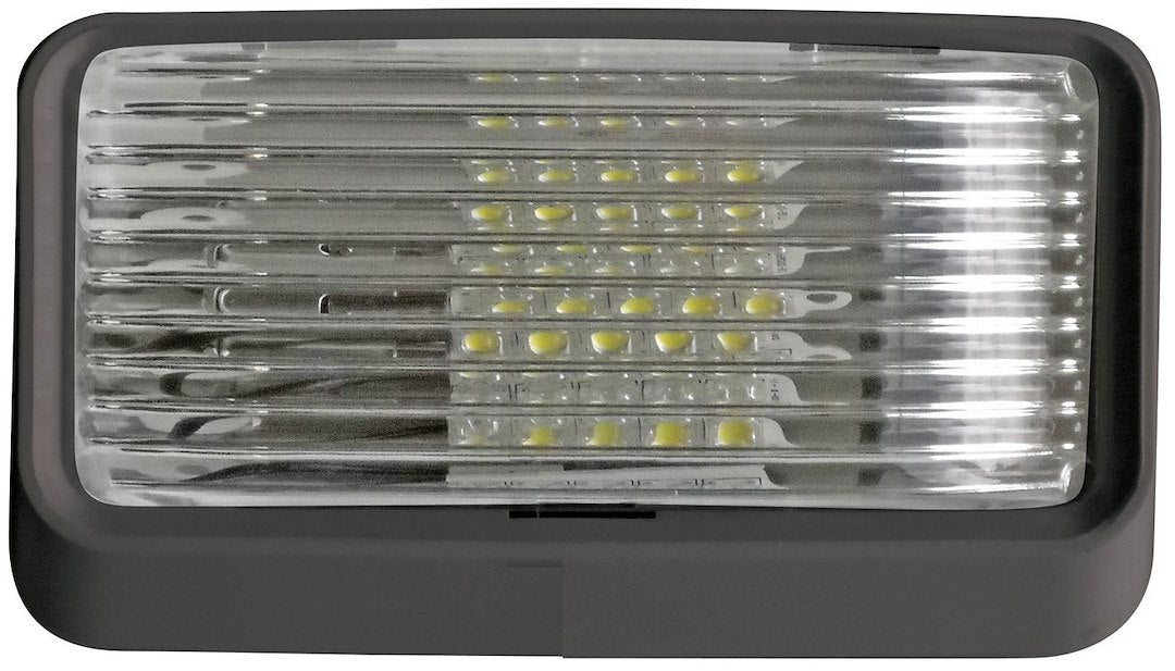 VALTERRA LLC BLACK LED PORCHLIGHT SQUARE 52729 [DG52729VP]