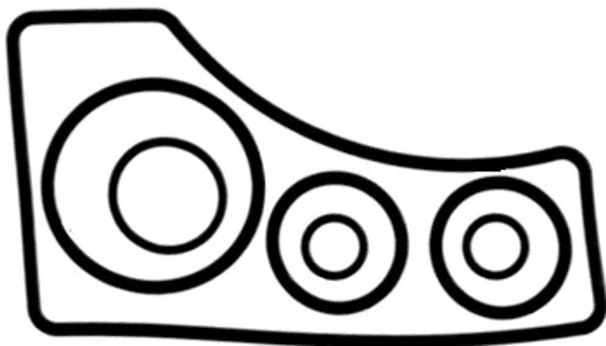 SIERRAMARINE OUTDRIVE GASKET SET [18-2615]