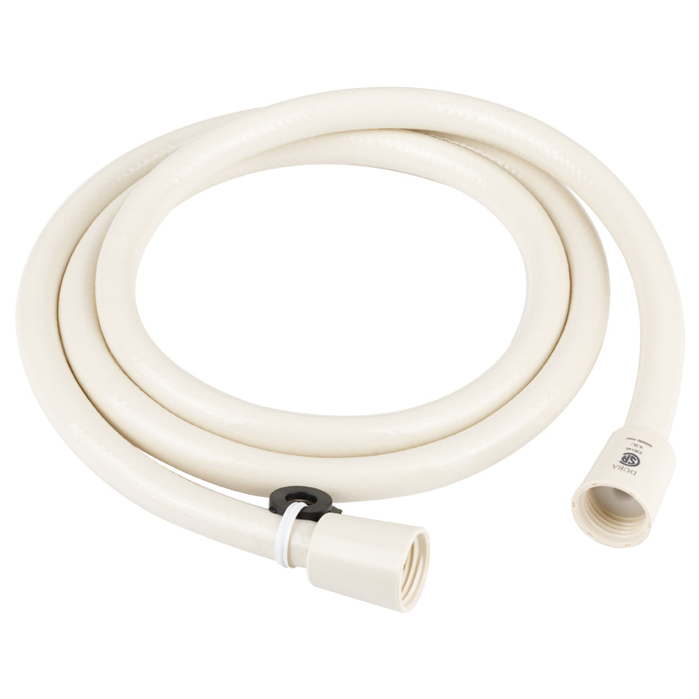 DURA FAUCET 60'VINYL SHWR HOSE BISQUE [DF-SA230-BQ]