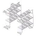 WEATHERGUARD RAM PROMASTER CITY 36IN SHELVING IN [9752-3-01]