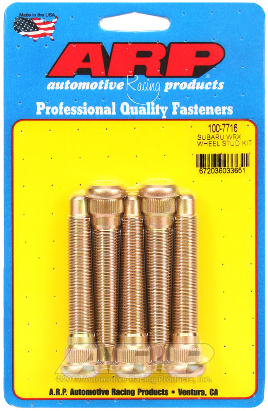 ARP SUBARU WHEEL STUD KIT [100-7716]