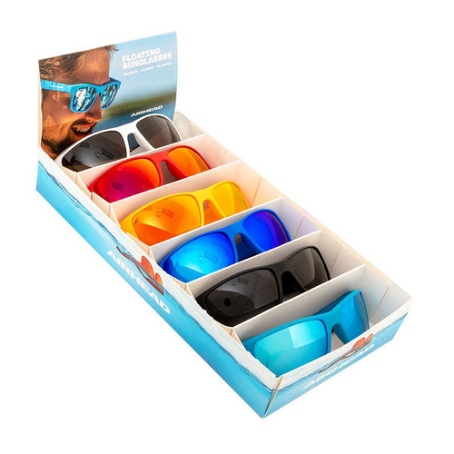 AIRHEAD SPORT SUNGLASS ASSTD 6/BOX [AHFS-SWM6]