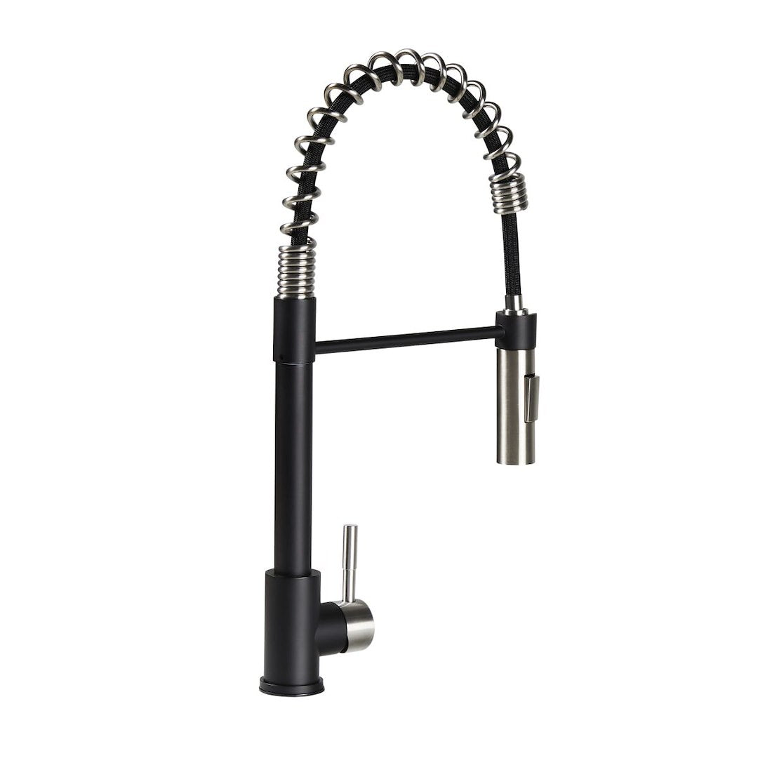 LIPPERT COMP BLACK/SS PULL-DOWN FAUCET [2022109922]