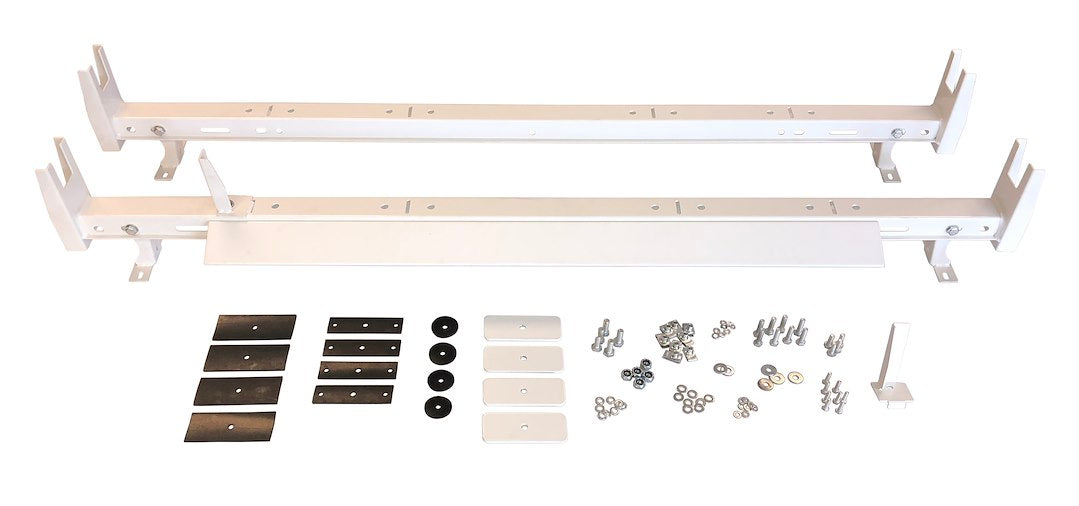 TRAILFX VAN RACK 2 BAR NON RG MOUNT WHITE [FCLR005W]