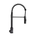 LIPPERT COMP COILED PULL-DOWN FAUCET-BLACK MATTE [2021090598]