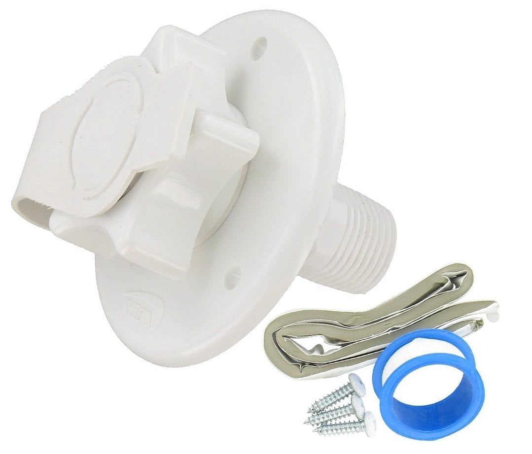 VALTERRA LLC 2 3/4_ WATER INLET MPT WH [A01-0168VP]