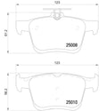 HELLA DISC BRAKE PAD [355020271]