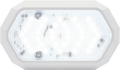 OPTRONICS LED UTILITY ULTRA THIN CLEAR WHITE [ILL03CEHB]