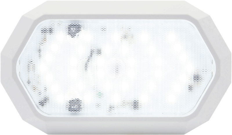 OPTRONICS LED UTILITY ULTRA THIN CLEAR WHITE [ILL03CEHB]