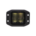 TRAILFX BLACK POD 4X5W FLUSH MOUNT FLOOD SI [2X2CFFMB]