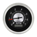 SIERRAMARINE TACH 7K/HOURMETER  BLACK STERLING 3 [67364P]