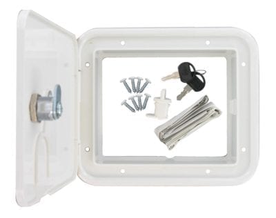 VALTERRA LLC ELECTRICAL HATCH-WHITE [A10-2150VP]