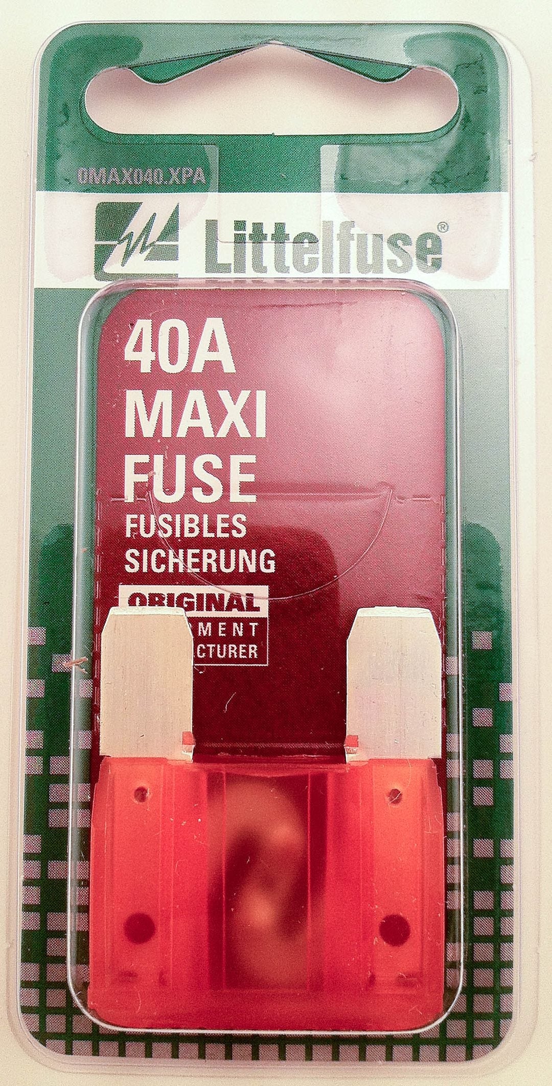 LITTELFUSE MAXIFUSE 1 PC CARD [MAX40BP]
