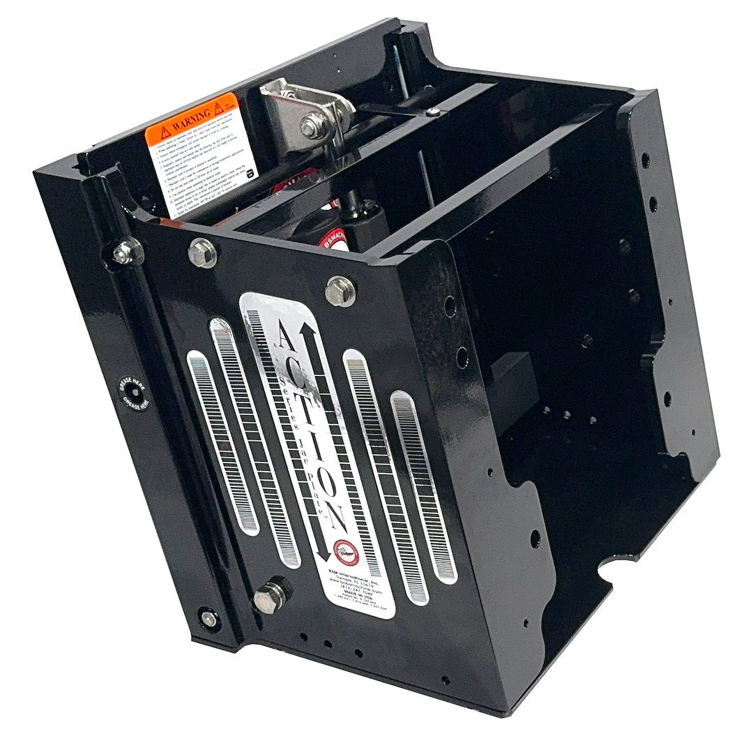BOBS MACHINE 10' ACTION SERIES PWD COATED BLK [100-111000P-PCGBLK-NOSPN-NG]