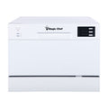 MAGIC CHEF 6 PLACE SETTING COUNTERTOP DISHWASH [MCSCD6W5]