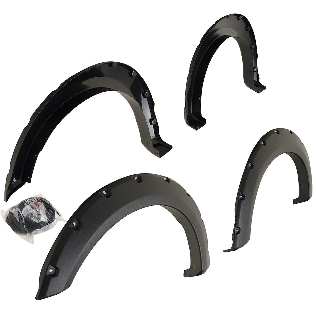 TRAILFX FENDER FLARES;TEXTURED;SET OF 4 [PFFF3006T]