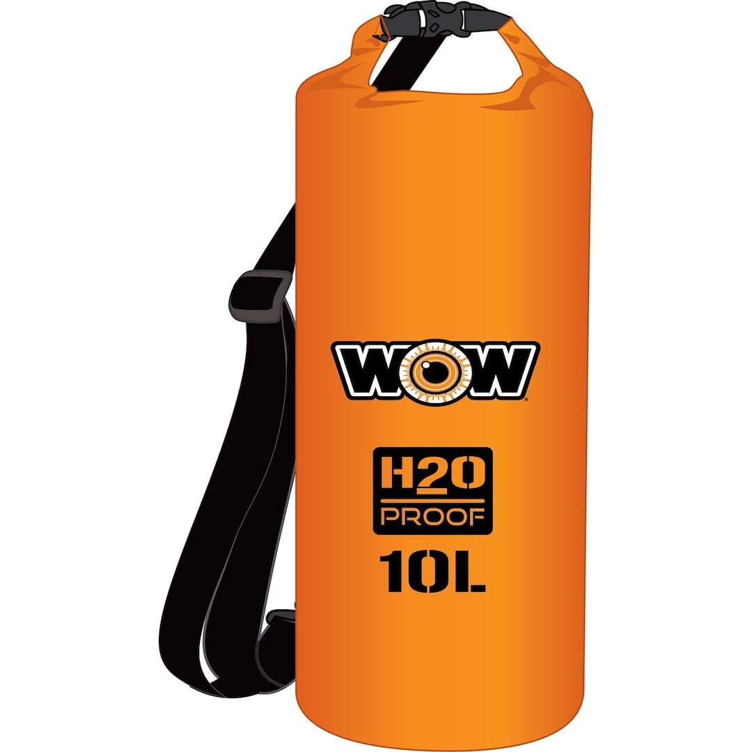 WOW SPORTS H2O PROOF 10L DRYBAG ORANGE [18-5070O]
