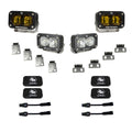 BAJA DESIGN S2 SAE AMBER/S2 SPRT FOG PCKT KIT [448181]