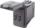 BLUE SEA 12/24VDC DUAL USB 4.8A SWMNT [1039-BSS]