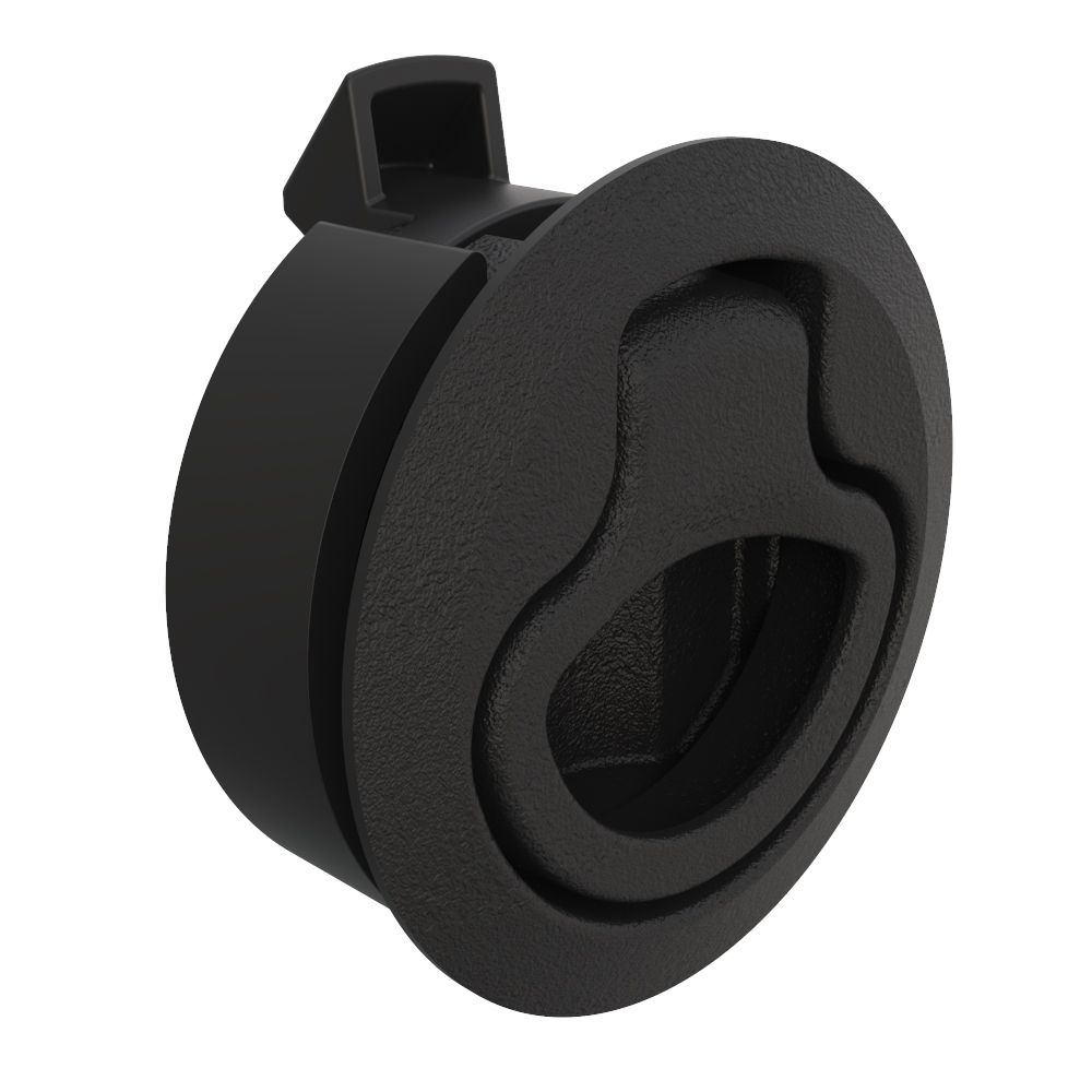 OCEAN ACCESS PUSHCLOSE LATCH MD 12/25.5MM PLASTC [M1-62]