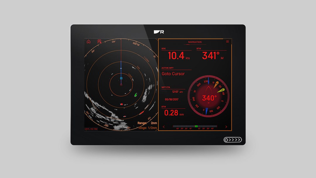 RAYMARINE AXIOM+12 MFD RV 3D NAVIONICS CHARTS [E70639-00-NAG]
