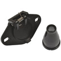 POLLAK 6 POLE ROUND SOCKET WITH RUBBER BOO [6P-103V]