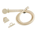 DURA FAUCET SHW HEAD & HOSEBISQUE PAR [DF-SA130-BQ]