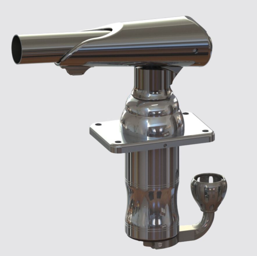 TACO METALS OUTRIGGER MOUNT  ASSEMBLY STAINLESS [GS-300]