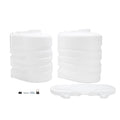 CAMCO PROPANE TANK COVER  DOUBLE 20LB  WH [50503]