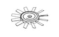 COLEMAN RVP BLADE FAN [1472-5021]