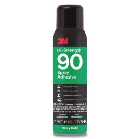 3M 3M  HI-STRENGTH SPRAY ADHESIVE 90 [86235]