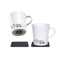 SILWY MAGNET HANDLE CUPS CAMPING BLACK [S027-1309-2-B-CA]