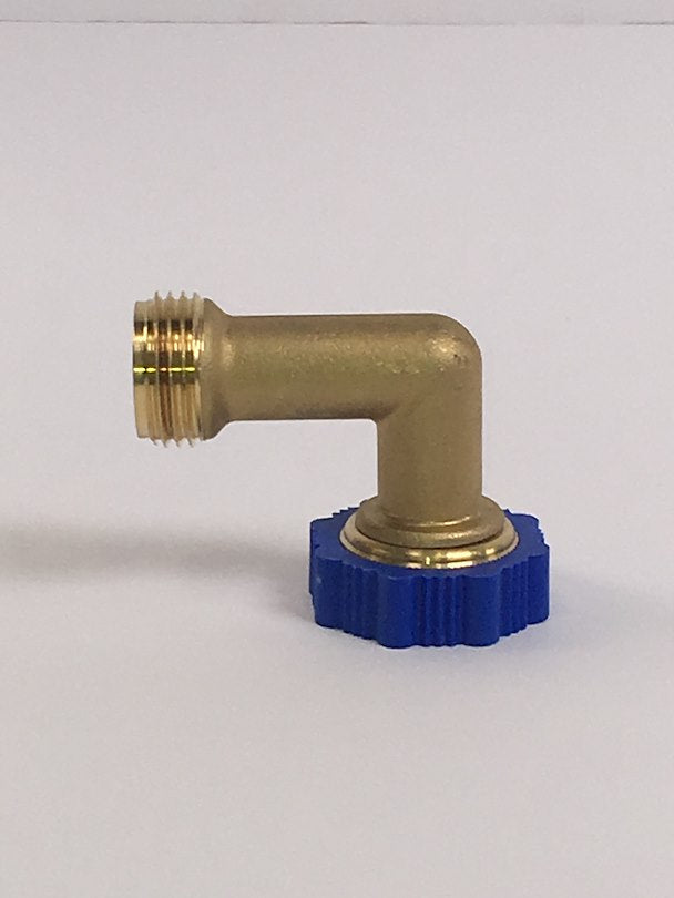 AQUA PRO HOSE ELBOW  90 DEG  BRASS [21854]