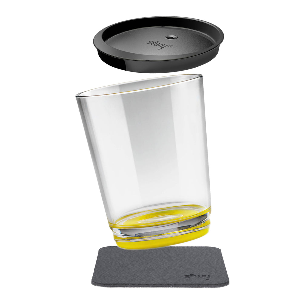 SILWY MAGNET MAG DRINKING CUP TRIPLE OH YELLOW [S025-1505-1]