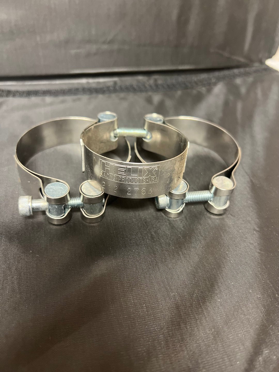 Helix Racing Stainless Steel Muffler Clamp  1.94 [212-2763]