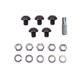 TRAILFX HRDWR KT FF 5 BLACK SS HEX BOLTS [TFPBOLTS]